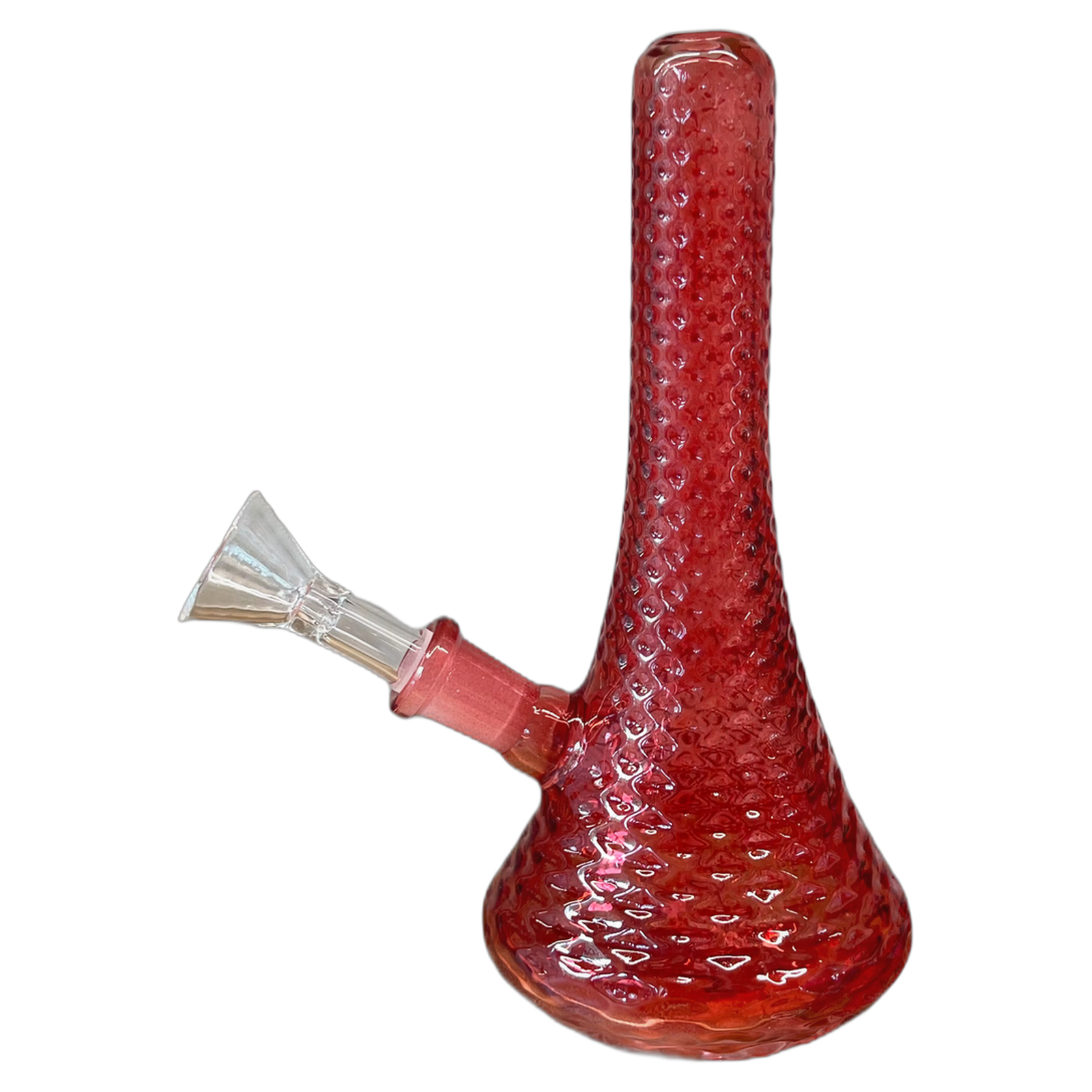 Fritter Fumed Glass Pipe - 3.5"