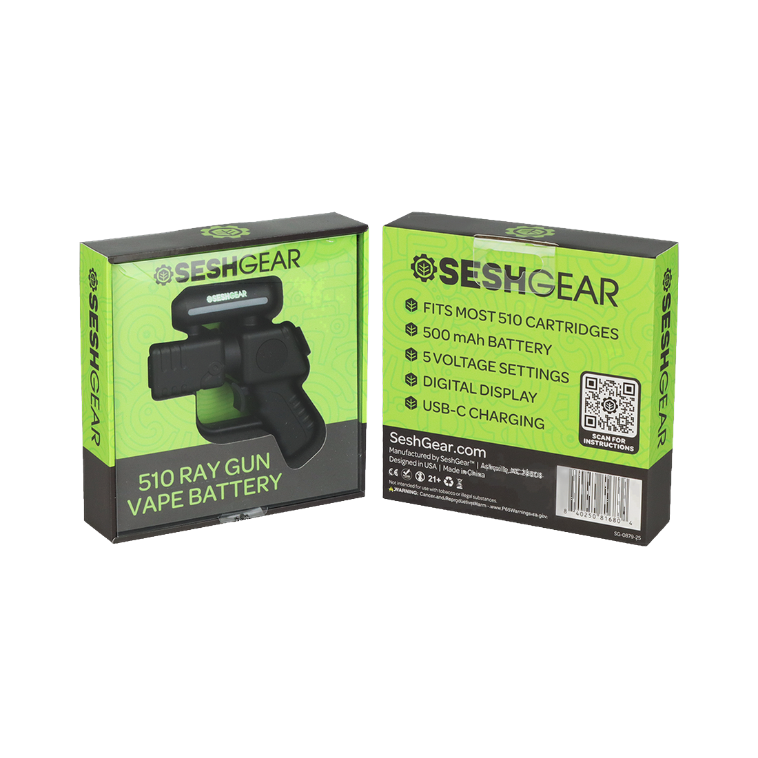 AFG - Seshgear 510- 500mAh- Gun - Assorted colors