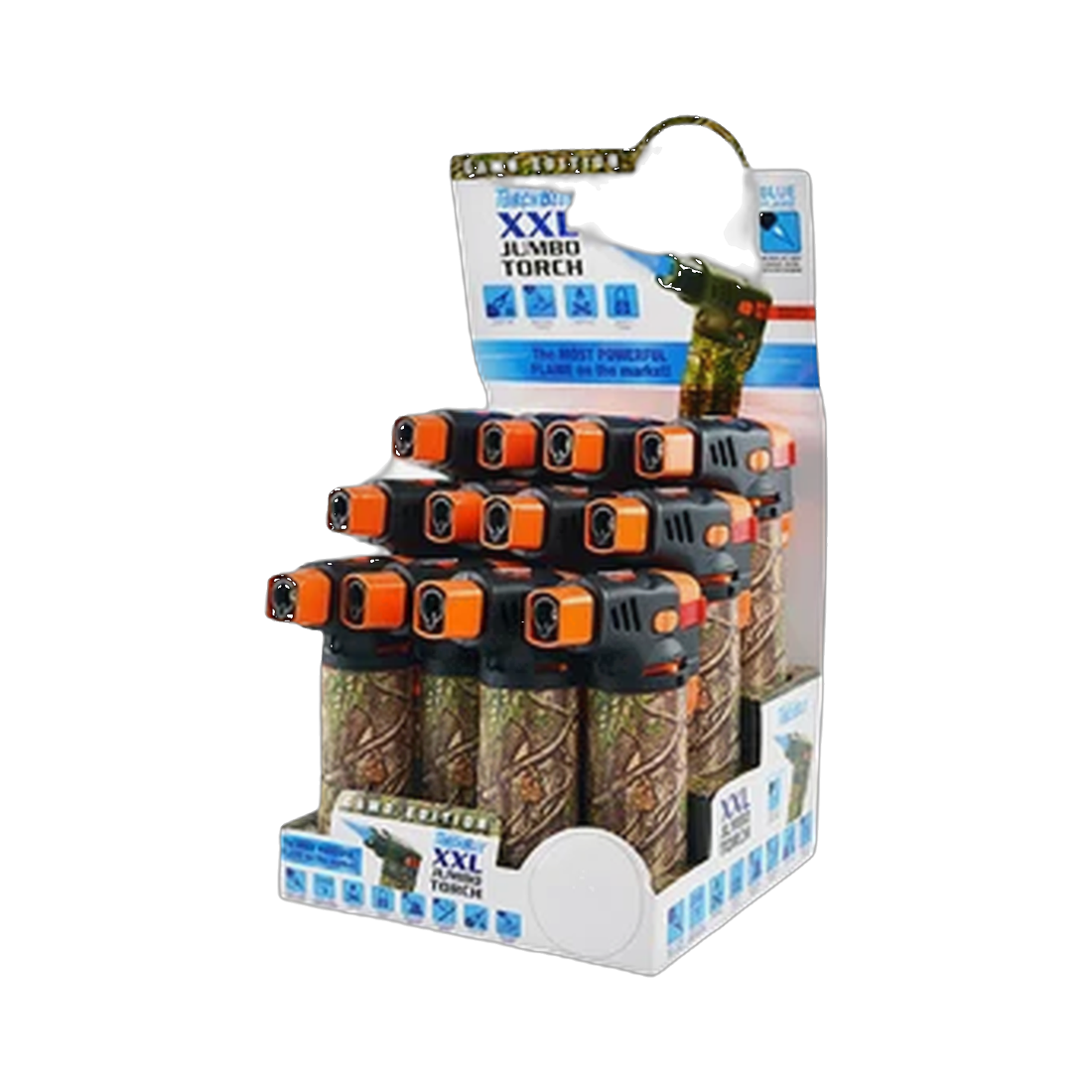 AFG - Torch Blue XXL - 4.35" -Torch Lighter - CAMO