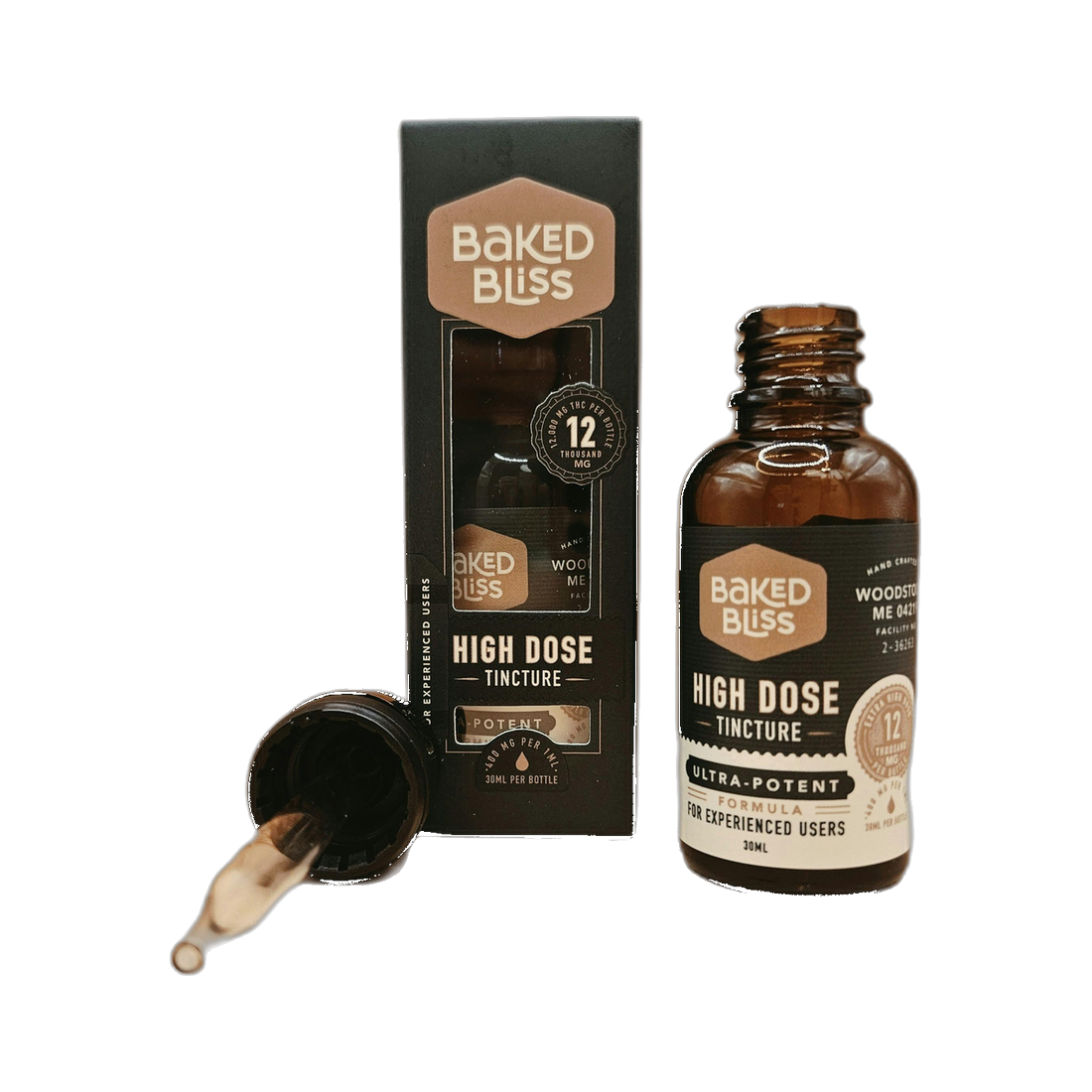 Baked Bliss- 12,000- High Dose Tincture