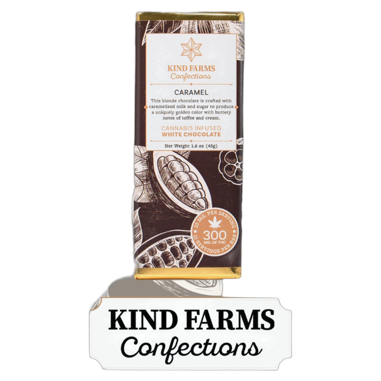 Kind Farms- 300MG- BARS - Assorted Flavors