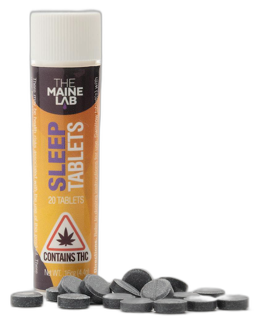 The Maine Lab - 100MG THC/ 200MG CBN - Sleep Tablets