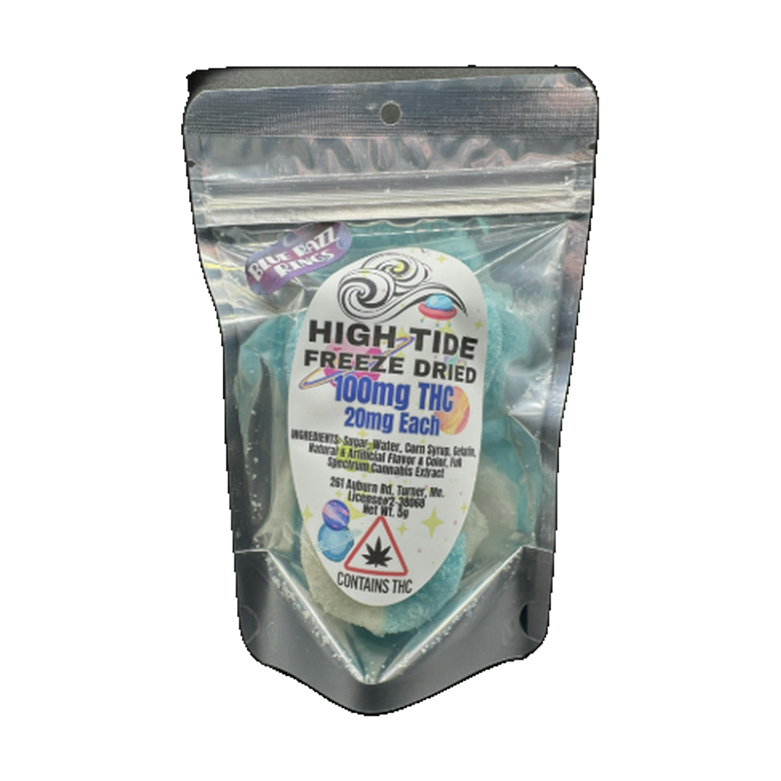 100mg Bag - Freeze Dry Puffs - Assorted