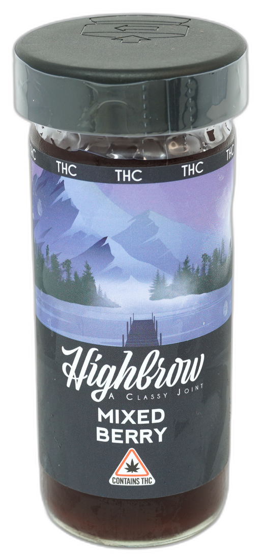Highbrow / Mixed Berry / Nano Infused / Drink / 8OZ / 100MG
