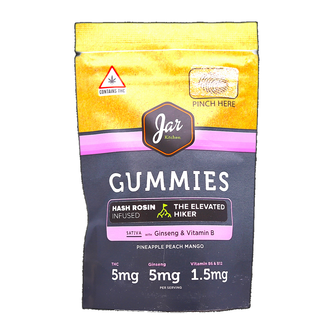JAR Hash Rosin Gummies - Sativa - /ea (20 Pack)